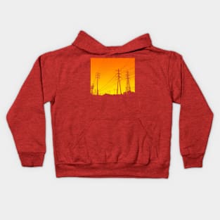 Powerlines Kids Hoodie